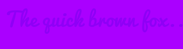 Image with Font Color 8F00F6 and Background Color AA00FF